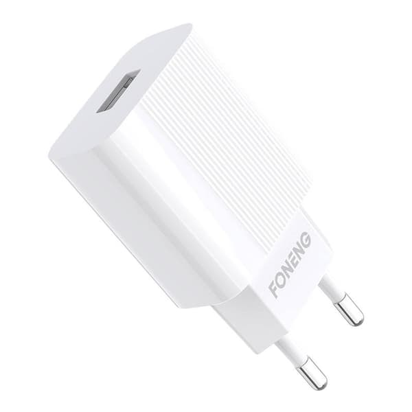 Hurtiglader Foneng 1x USB EU28 QC 3.0+ USB Type C-kabel