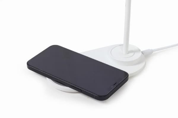 MOBILADDARE WRL BORDSLAMPA/WHT TA-WPC10-LED-01-W GEMBIRD