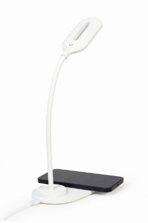 MOBILADDARE WRL BORDSLAMPA/WHT TA-WPC10-LED-01-W GEMBIRD