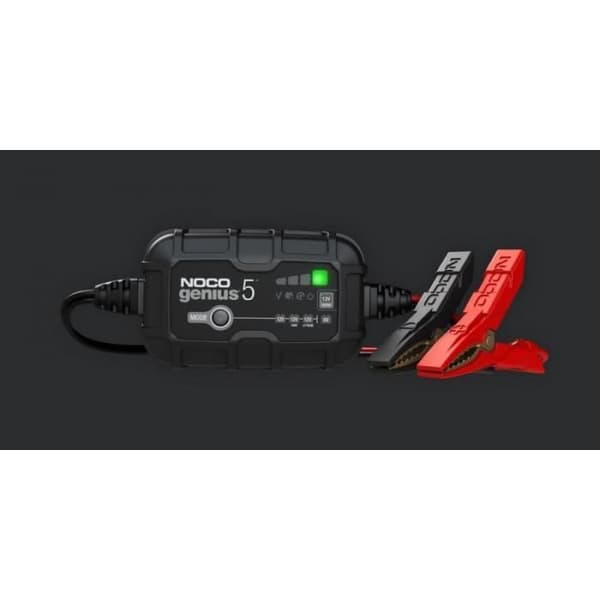 NOCO GENIUS5 Batteriladdare 5A för 6V/12V batterier med underhålls- och desulfureringsfunktion - GENIUS5EU