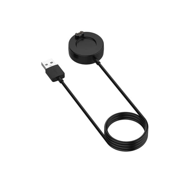 INF Garmin Fenix 8/7/6/5 Smartwatch-laddare, USB-A-laddningskabel med rund bas (1m)