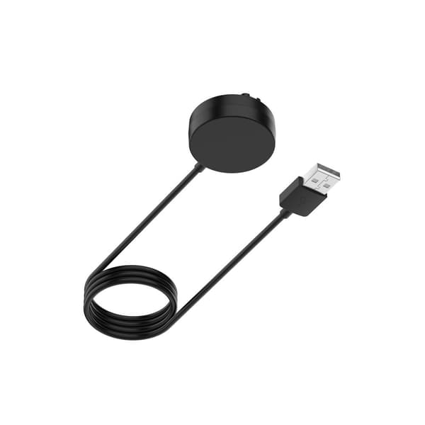 INF Garmin Fenix 8/7/6/5 Smartwatch-laddare, USB-A-laddningskabel med rund bas (1m)