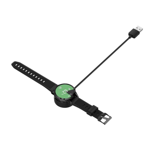 INF Garmin Fenix 8/7/6/5 Smartwatch-laddare, USB-A-laddningskabel med rund bas (1m)