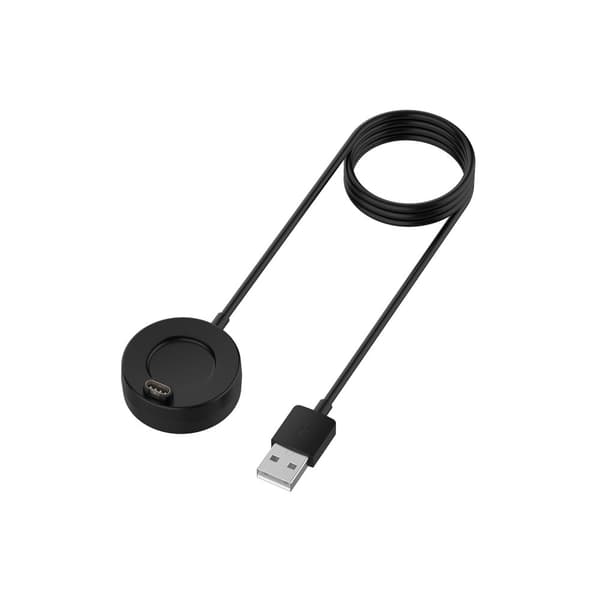 INF Garmin Fenix 8/7/6/5 Smartwatch-laddare, USB-A-laddningskabel med rund bas (1m)