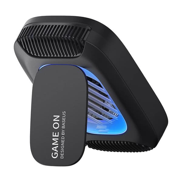 Baseus MagPro II Ultra-Tunn telefonkylare med laddare (svart)