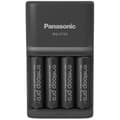 Miniatyrbild 1 av 3: NiMH-laddare med Panasonic Smart &amp; Quick BQ-CC55 +4x eneloop Pro AA-batterier
