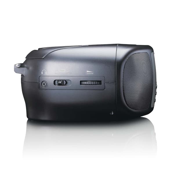 Lenco Bärbar DAB+/FM-radio med Bluetooth® CD-spelare och stor LCD-färgdisplay Svart