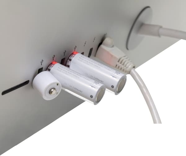 NeXtime NE-AABAT003-2 Genopladeligt AA USB-batteri Blister A 2 stk.