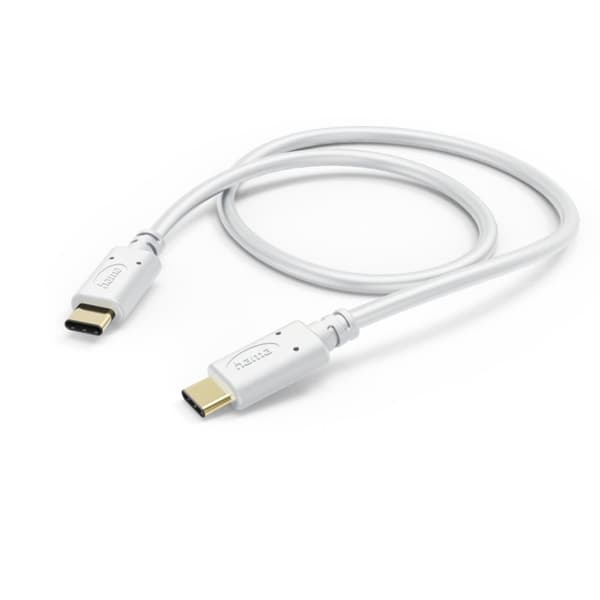 Hama Ladekabel USB-C - USB-C 1,5 M Hvid