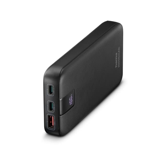 Hama Power Pack PD 10 10000mAh 3 udgange: 2x USB-C 1x USB-A antracit Anthracit