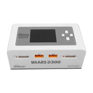 Gens Ace IMARS D300 G-Tech Channel AC/DC 300W/700W RC batterilader-EU Hvit