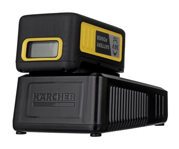 Kärcher Power 36/25 Cylinder Vakuum Batteri & laddare set