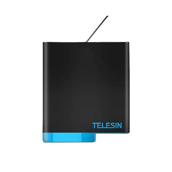 3-spors ladeboks Telesin for GoPro Hero 8 + 2 batterier (GP-BNC-801)