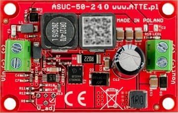 Atte strömförsörjning ATTE DC/DC-omvandlare ASUC-100-AD0-OF