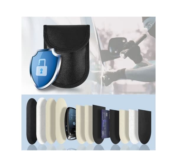 Tech-Protect car key pouch RFID Signal Blocker KLR100, black