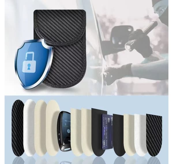 Tech-Protect key pouch RFID Signal Blocker KLR100, carbon