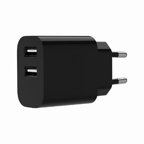 CHARGER USB UNIVERSAL BLACK/2P TA-UC-2A12-01-BK GEMBIRD Valkoinen