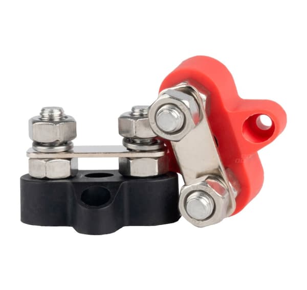Connector distribution block for buses max 48V M8 connection