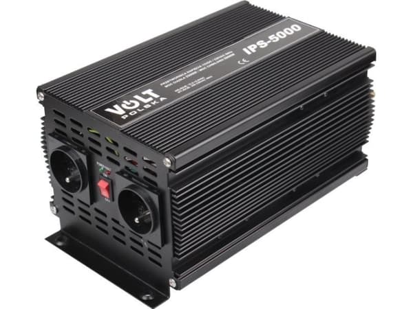 Volt-muunnin PRZETWORNICA VOLT POLSKA IPS-5000 12V / 230V 2500/5000 W