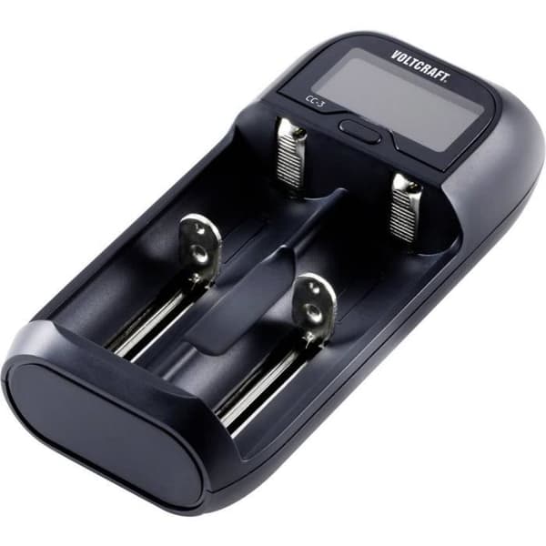 VOLTCRAFT CC-3 NiMH, NiCd, Li-ion, LiFePO LR8 (AAAA), LR03 (AAA), LR6 (AA), LR14 (C), sub-C, A, 10440, 14500, 14650, 163