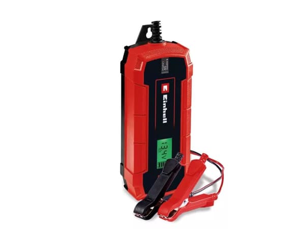 Einhell CE-BC 5 M, 12 V, 5 A, Einhell, Innendørs, LCD, Sort, Rød