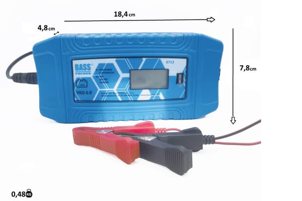 Elektroninen tasasuuntaaja 6/12 V, 6 A, 160 Ah