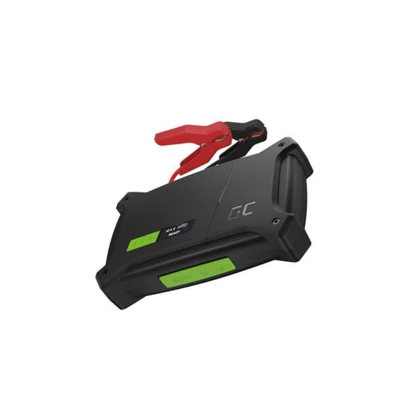 Battery Booster - Green Cell - GC PowerBoost - 16000mAh - 2000A - Bärbar USB-C Svart
