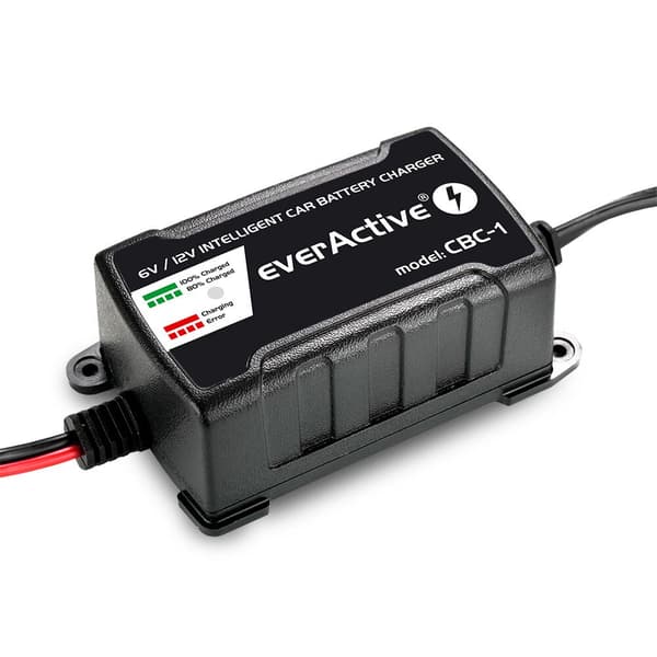 Bilbatterioplader everActive CBC1 6V/12V