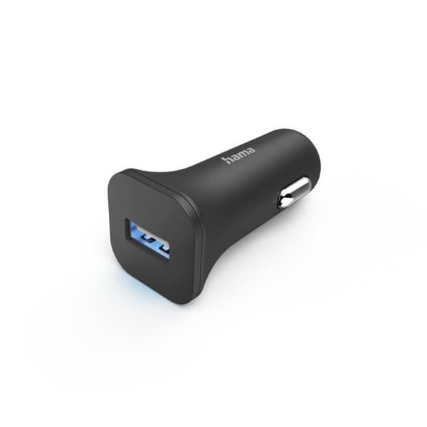 Hama Biloplader Med USB-A Tilslutning 6 W Sort