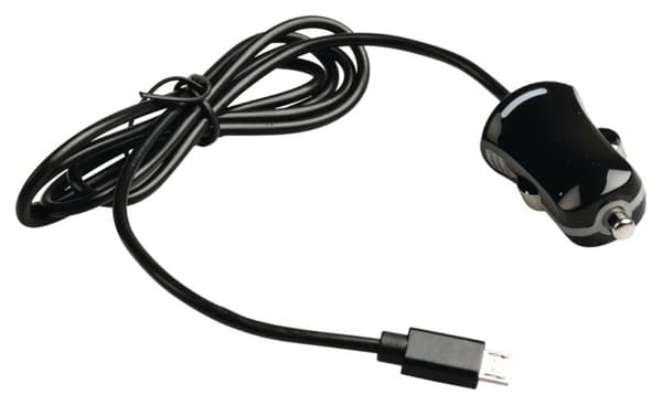 Valueline VLMB60890B10 Micro USB Biloplader Micro USB Han - 12v Bilforbindelse 1.00 M Sort 2.1a