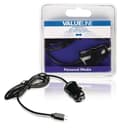 Miniatyrbillede 1 af 4: Valueline VLMB60890B10 Micro USB Biloplader Micro USB Han - 12v Bilforbindelse 1.00 M Sort 2.1a