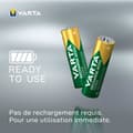 Miniatyrbild 5 av 5: LADDA batteri NiMH Power Mignon (AA) med 2600mAh - 4 stycken