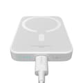 Miniatyrbilde 3 av 3: Baseus powerbank 6000mAh med 20W MagSafe trådløs lading - Hvit