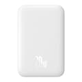 Miniatyrbilde 1 av 3: Baseus powerbank 6000mAh med 20W MagSafe trådløs lading - Hvit