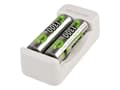 Miniatyrbilde 4 av 5: Ansmann Basic II, Nikkelmetallhydrid (NiMH), AA, AAA, Batterier medfølger