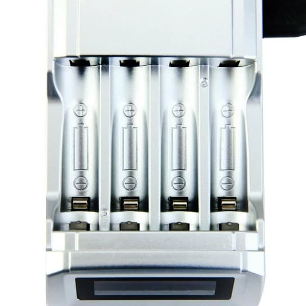 Laddare för batteri - ZEEPIN - NC05 - LCD - 4 platser - NiCd NiMh