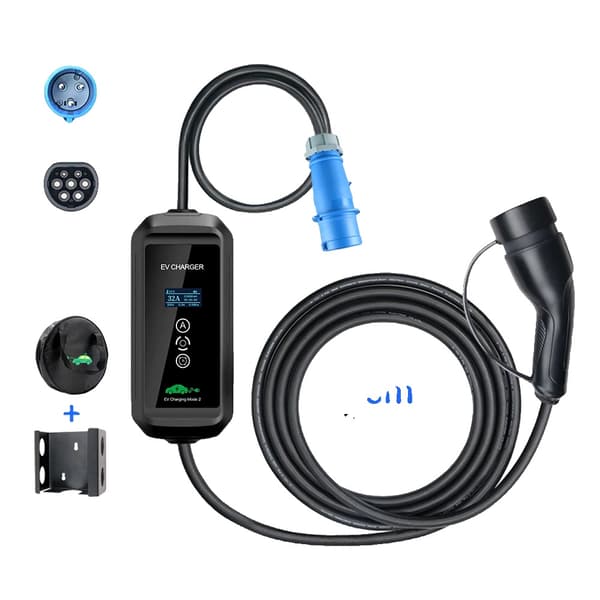 EV-laturi, 7.2 kW teho, 32A virta,F1-7,2 kW normaalisti, Tyyppi2