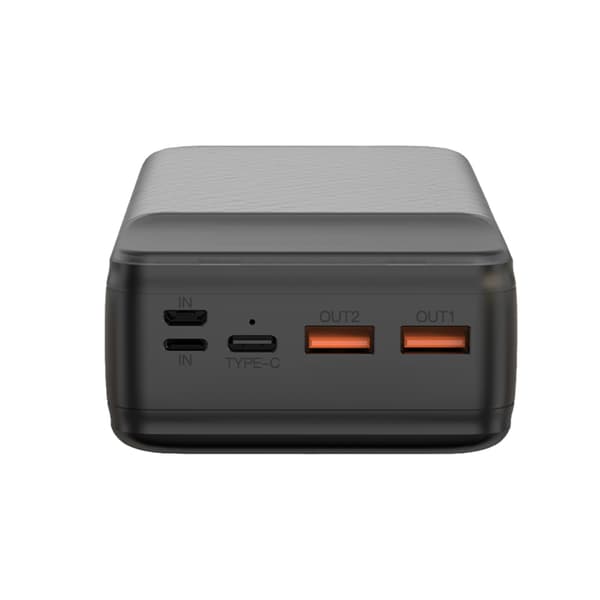XO Powerbank for bærbar PC 65W 30000mAh - Svart