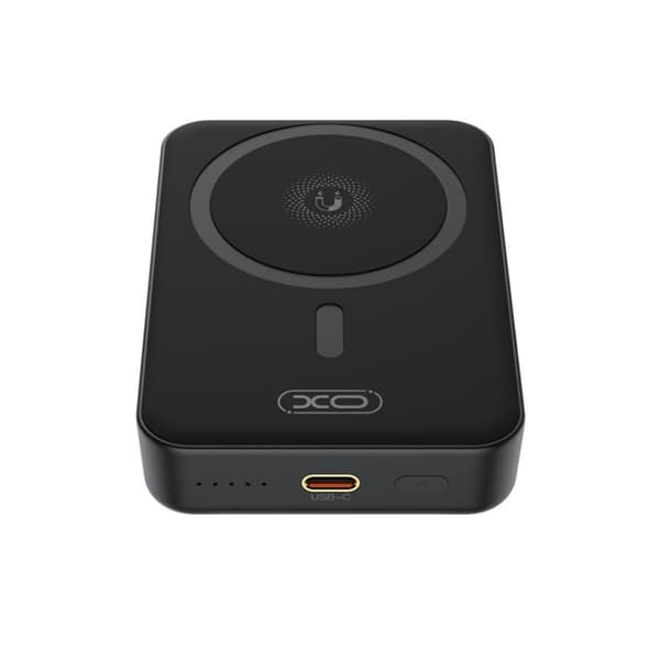 XO Powerbank 10000mAh magneettisella latauksella 20W - Svart