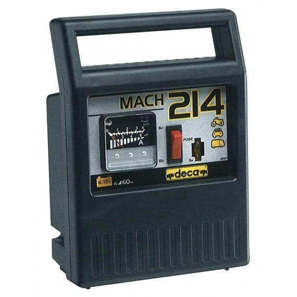Batteriladdare - Deca - MACH 214-2.5A - 6/12V - Universell - Svart
