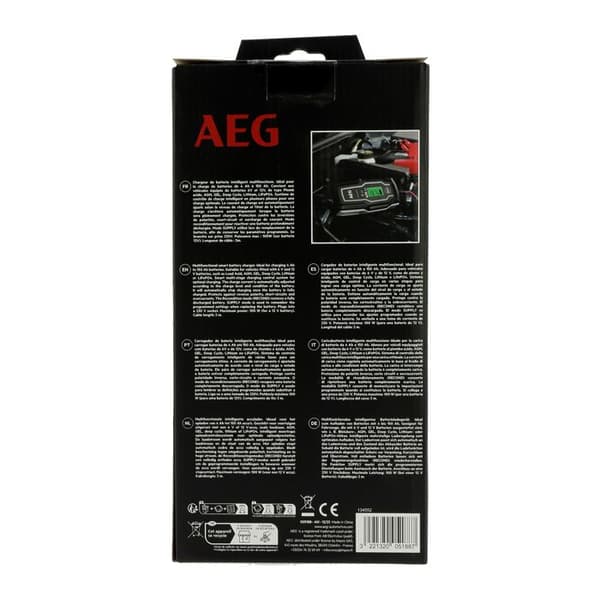 AEG batteriladdare 6A - bilbatteriladdare