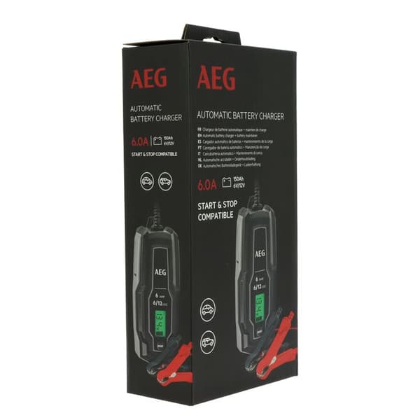 AEG batteriladdare 6A - bilbatteriladdare