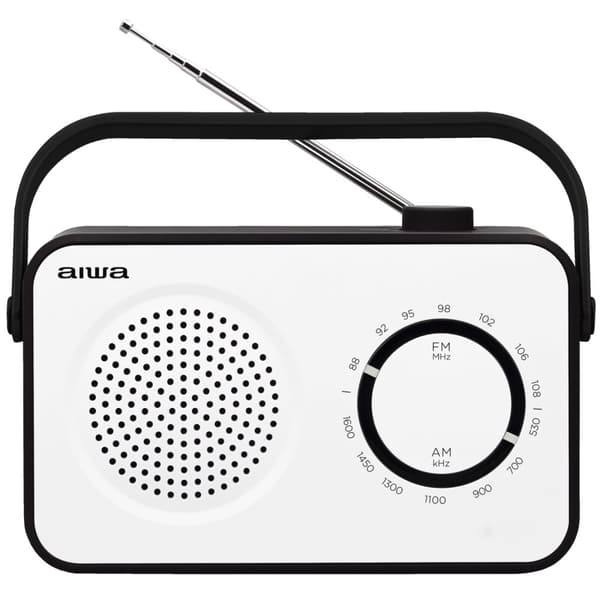 AIWA Analog radio White