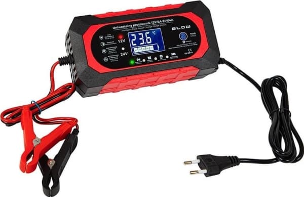 Puhallus automaattinen tasasuuntaaja 12V/8A-24V/4A BLOW
