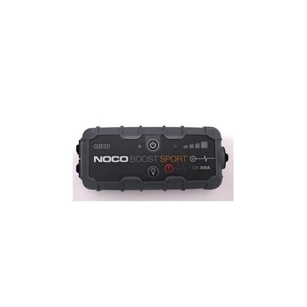 NOCO Boost Sport GB20 500A 12V UltraSafe Lithium Car Battery Booster, USB bärbar batteriladdare och startkablar