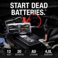 Miniatyrbild 2 av 5: NOCO Boost Sport GB20 500A 12V UltraSafe Lithium Car Battery Booster, USB bärbar batteriladdare och startkablar