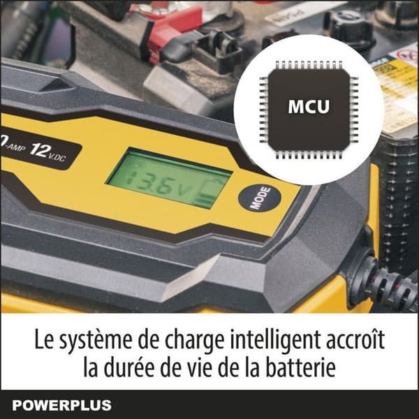 POWX4207 - Intelligent laddare - 12V 200Ah