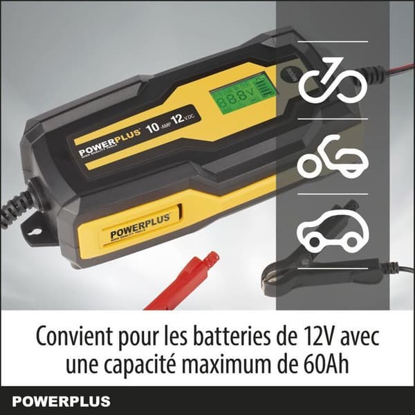 POWX4207 - Intelligent laddare - 12V 200Ah