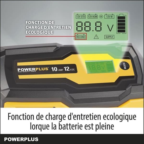 POWX4207 - Intelligent laddare - 12V 200Ah