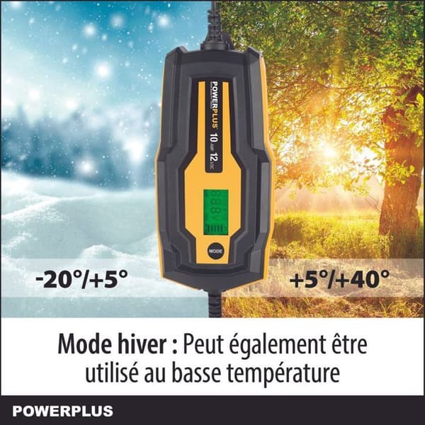 POWX4207 - Intelligent laddare - 12V 200Ah